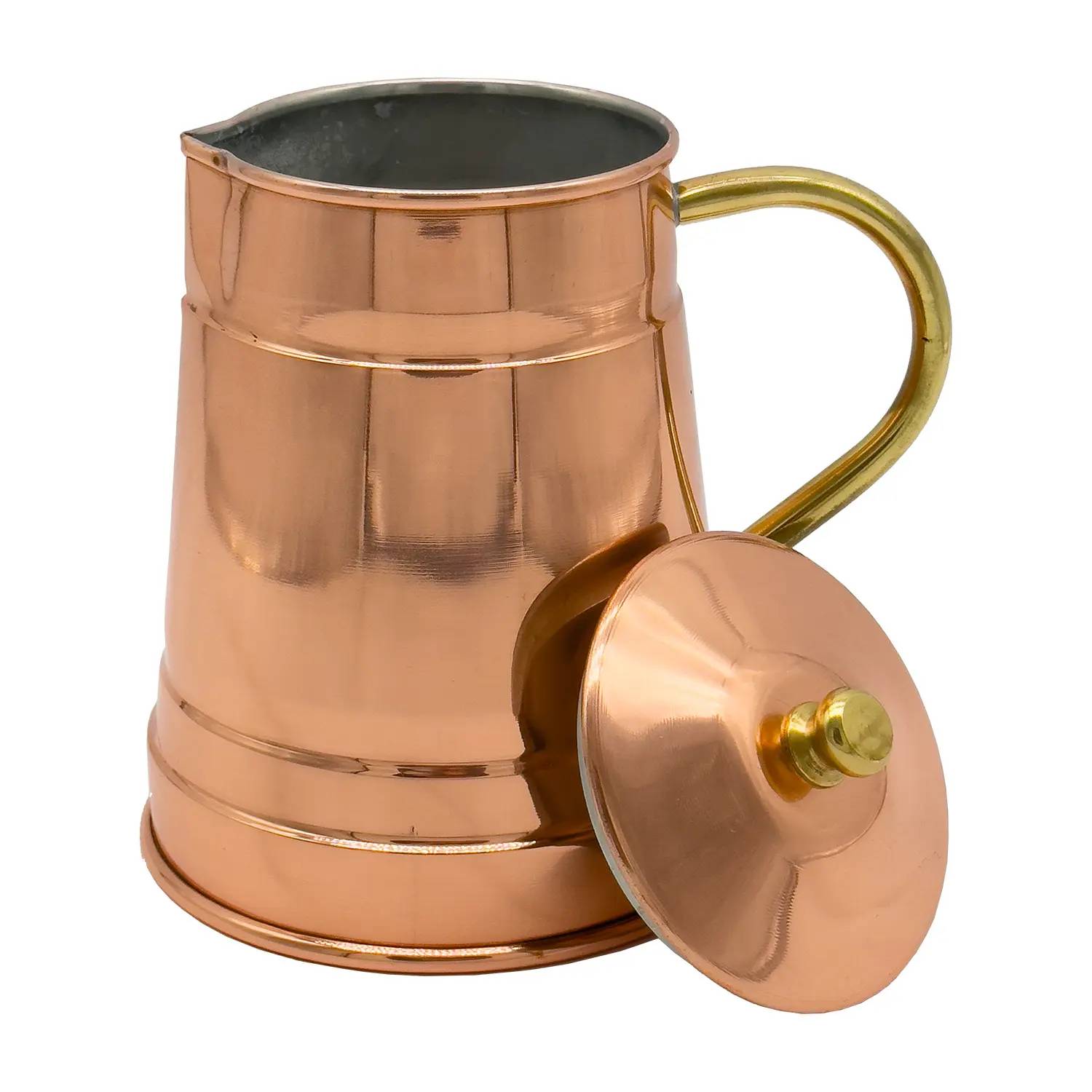 Wasserkocher, Kupfer Teekanne 1,5L