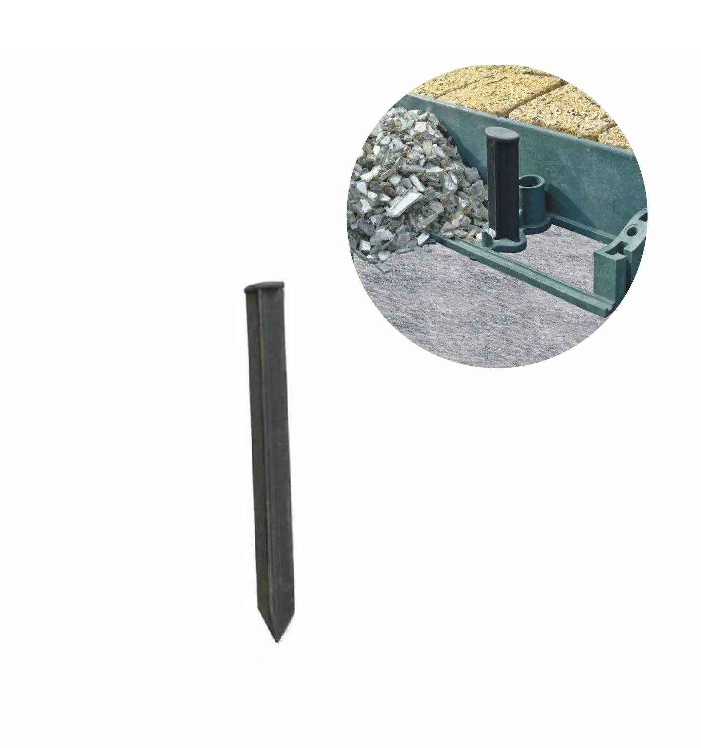 Kunststoffanker 25cm x 3cm | Bodenanker | Erdnägel