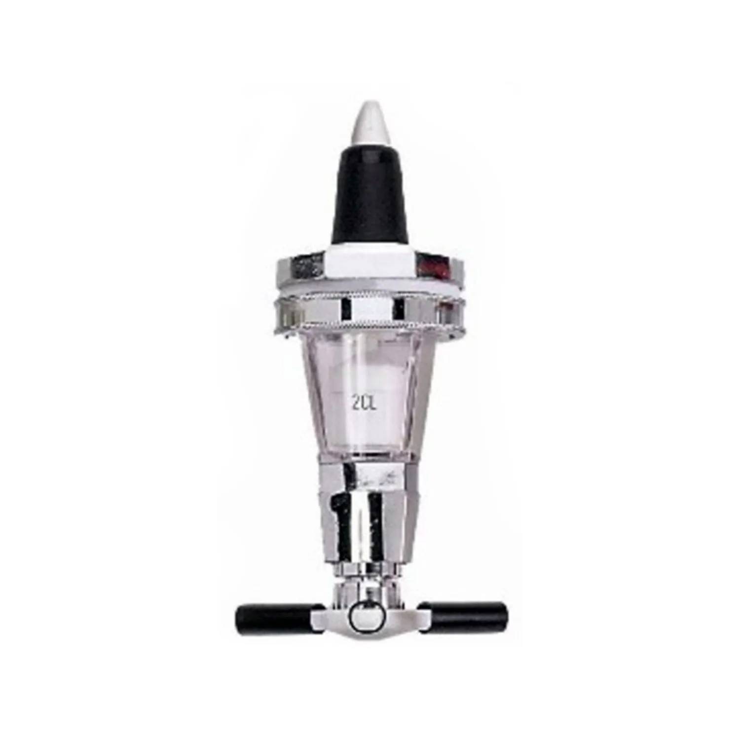 ROYAL Portionierer, Getränkeportionierer, Schnapsspender - mit Zählwerk (Schwarz): Präzise Dosierung & Höherer Gewinn für Bars & Restaurants, Aus