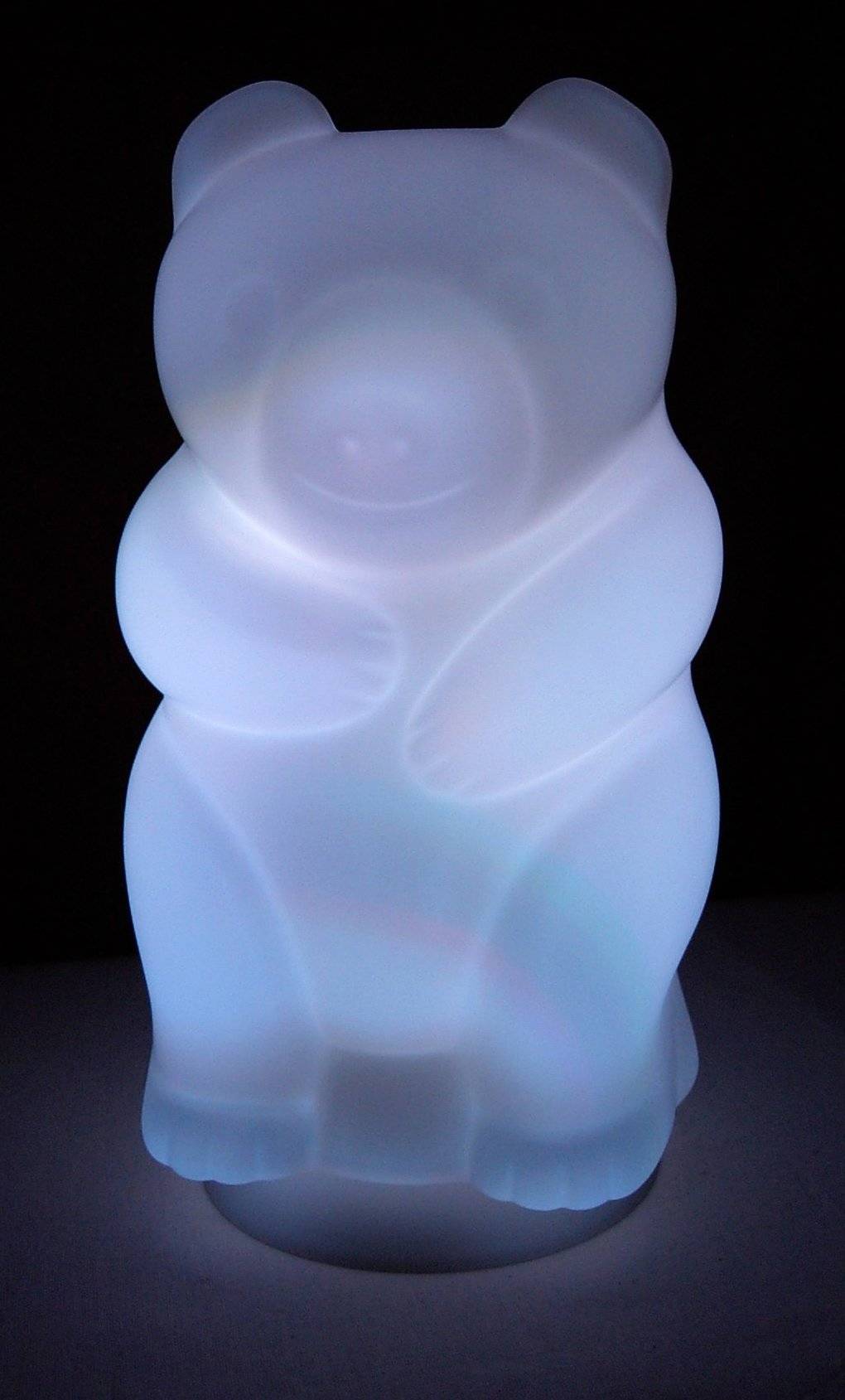 4720 LED Leuchte Panda Bär weiß 12 Volt Lichtfarbe weiß Höhe 31cm