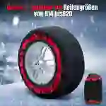 2tlg Auto Schneesocken Textil Schneeketten rutschfeste Snowsocks geeignet für Reifen größe L 2tlg Auto Schneesocken Textil Schneeketten rutschfeste Snowsocks geeignet für Reifen größe L
