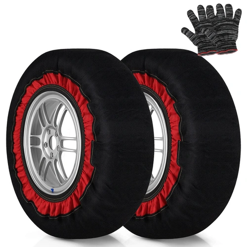 2tlg Auto Schneesocken Textil Schneeketten rutschfeste Snowsocks geeignet für Reifen größe XL 2tlg Auto Schneesocken Textil Schneeketten rutschfeste Snowsocks geeignet für Reifen größe XL