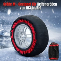 2tlg Auto Schneesocken Textil Schneeketten rutschfeste Snowsocks geeignet für Reifen größe M 2tlg Auto Schneesocken Textil Schneeketten rutschfeste Snowsocks geeignet für Reifen größe M