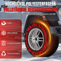 2tlg Auto Schneesocken Textil Schneeketten rutschfeste Snowsocks geeignet für Reifen größe L 2tlg Auto Schneesocken Textil Schneeketten rutschfeste Snowsocks geeignet für Reifen größe L