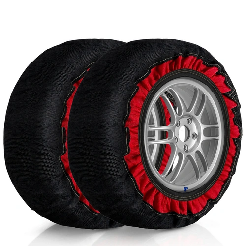 2tlg Auto Schneesocken Textil Schneeketten rutschfeste Snowsocks geeignet für Reifen größe XL 2tlg Auto Schneesocken Textil Schneeketten rutschfeste Snowsocks geeignet für Reifen größe XL