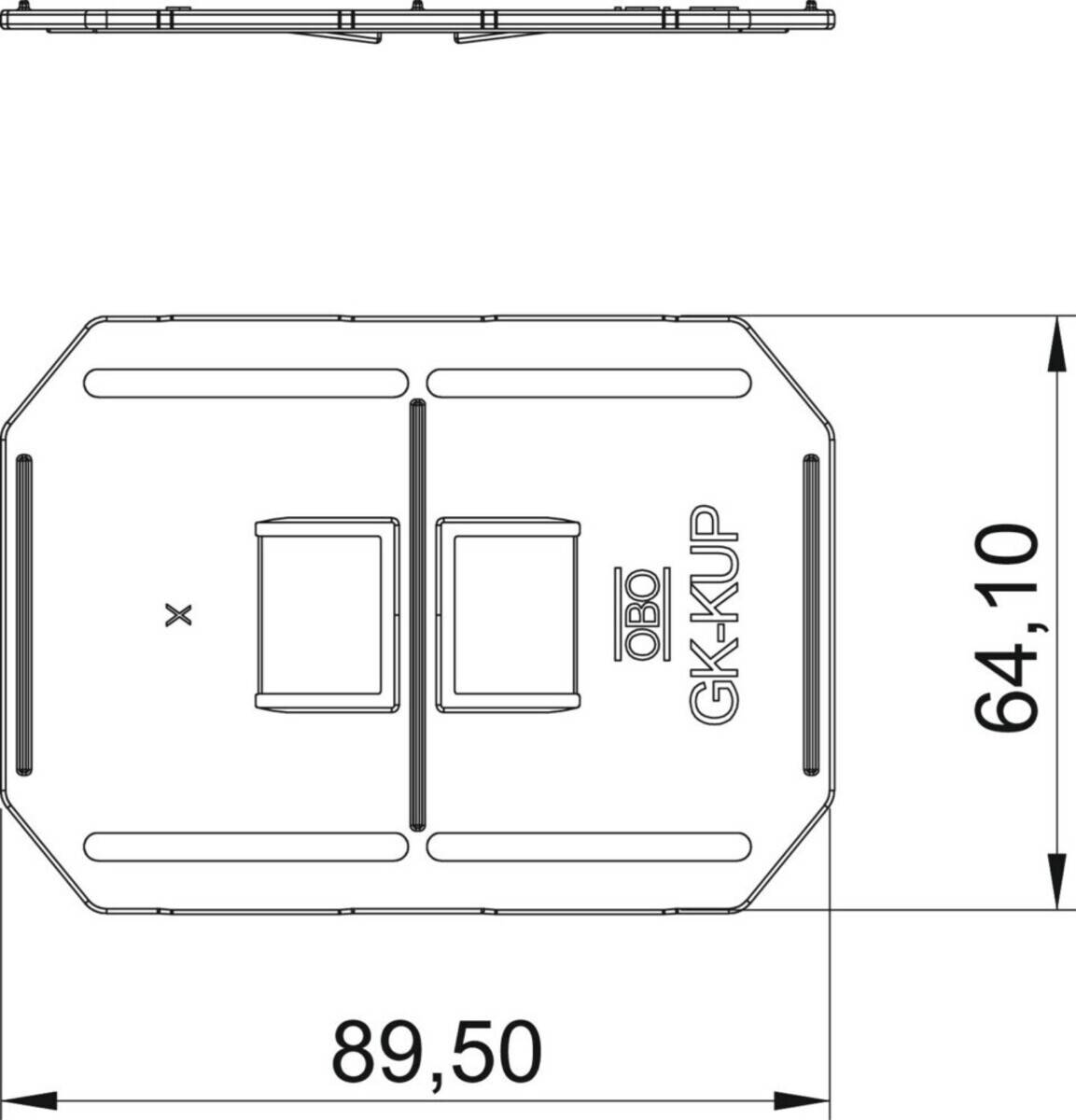 OBO Bettermann Kupplung GK-KUP