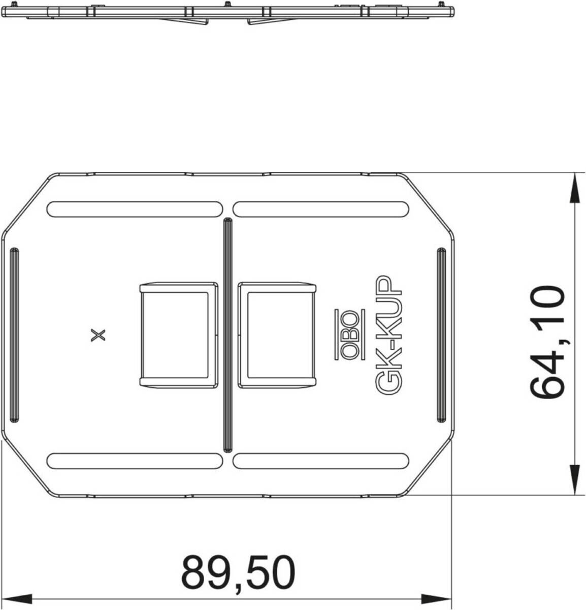 OBO Bettermann Kupplung GK-KUP
