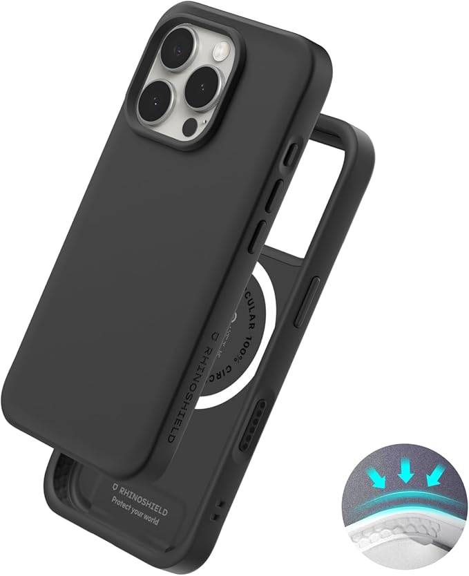 RHINOSHIELD SolidX Shell Beige für iPhone 15