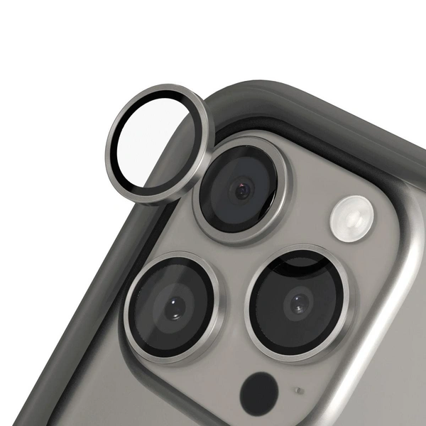 RHINOSHIELD Tempered Glass Lens Protector Natural Titanium für iPhone 15 Pro / 15 Pro Max #I RHINOSHIELD Tempered Glass Lens Protector Natural Titanium für iPhone 15 Pro / 15 Pro Max #I