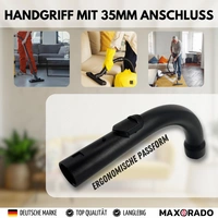 Staubsauger Handgriff 35 mm Hand Griff Schlauchgriff Ersatz Rohr kompatibel mit Ersatzteil für Miele Cat & Dog 800 5000 S4 Team Spirit S 323i 7100 Staubsauger Handgriff 35 mm Hand Griff Schlauchgriff Ersatz Rohr kompatibel mit Ersatzteil für Miele Cat & Dog 800 5000 S4 Team Spirit S 323i 7100