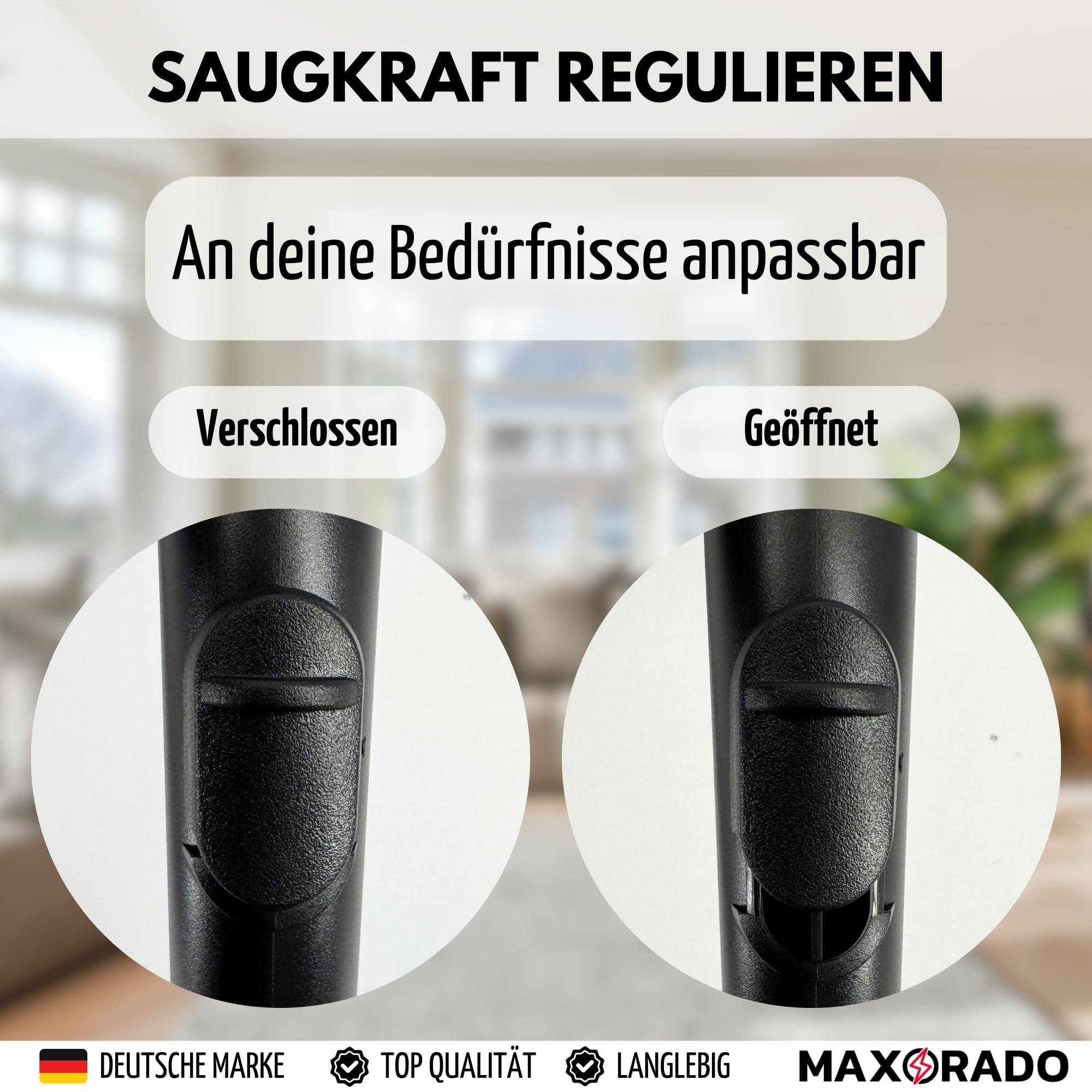 Staubsauger Handgriff 35 mm Hand Griff Schlauchgriff Ersatz Rohr kompatibel mit Ersatzteil für Miele Cat & Dog 800 5000 S4 Team Spirit S 323i 7100