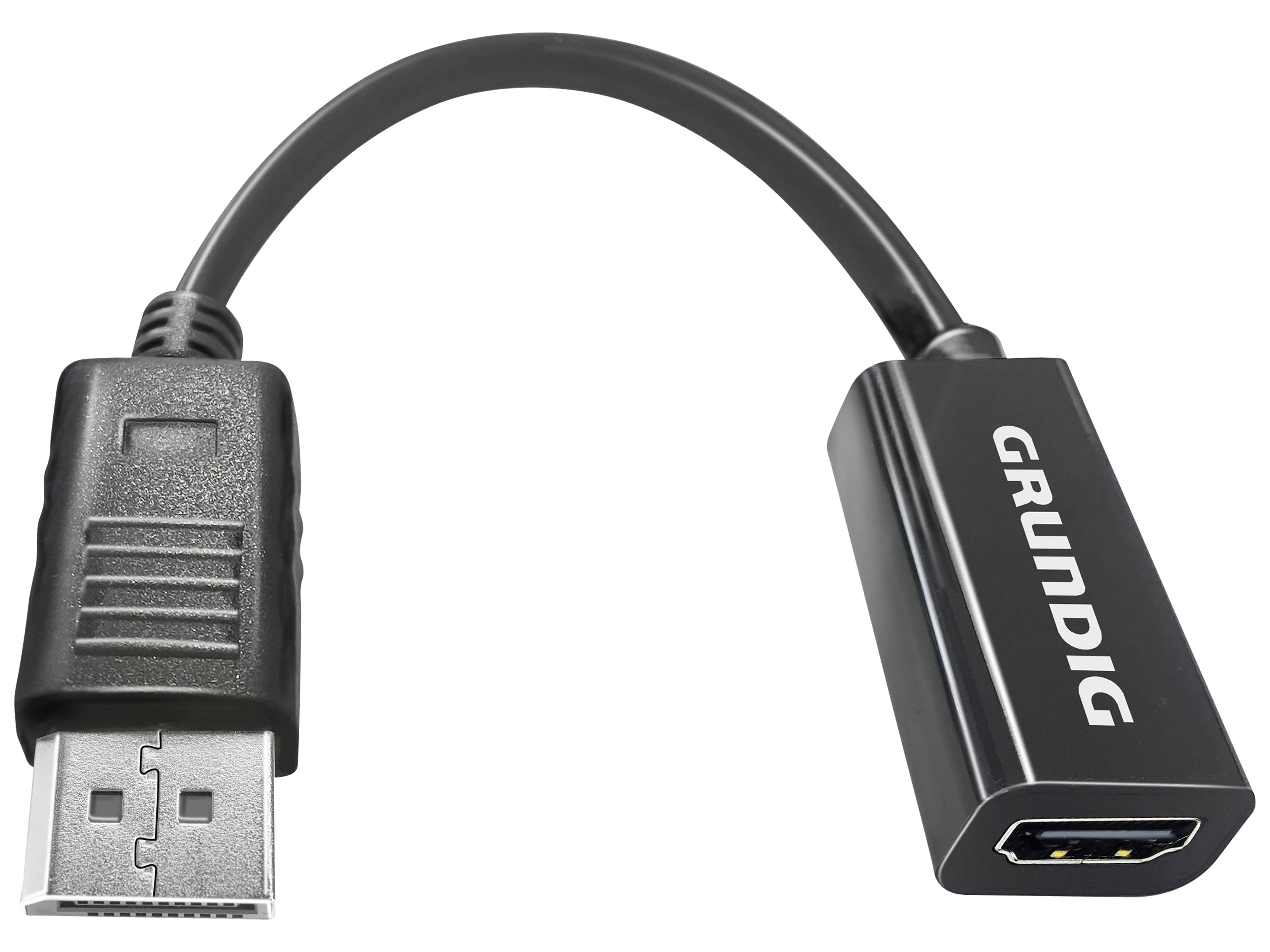 GRUNDIG DisplayPort-Adapter, 0,2 m