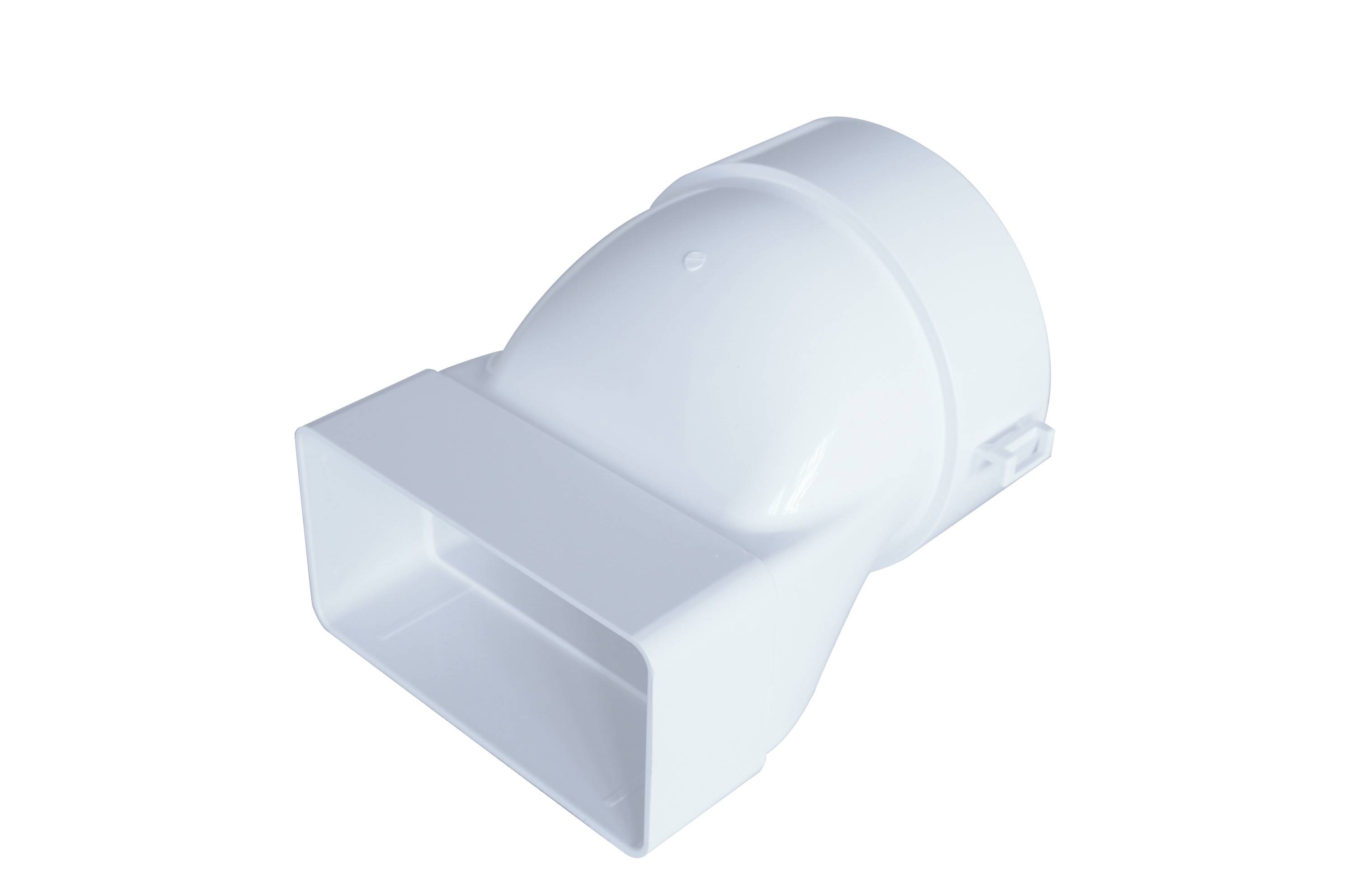 Rohradapter Flach - Rund Luftkanal Flat PVC 55-110 100 mm