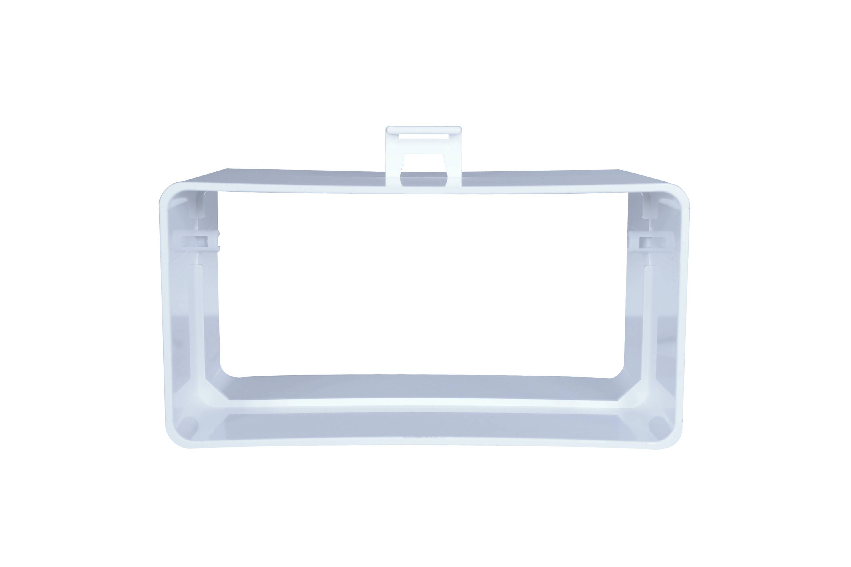 Rohrverbinder Flacher Luftkanal Flat PVC 60-120