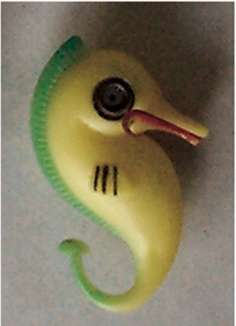 3476 Wassersäulen LED Lampe Höhe 360 mm 3 x Seepferdchen mit Netzteil