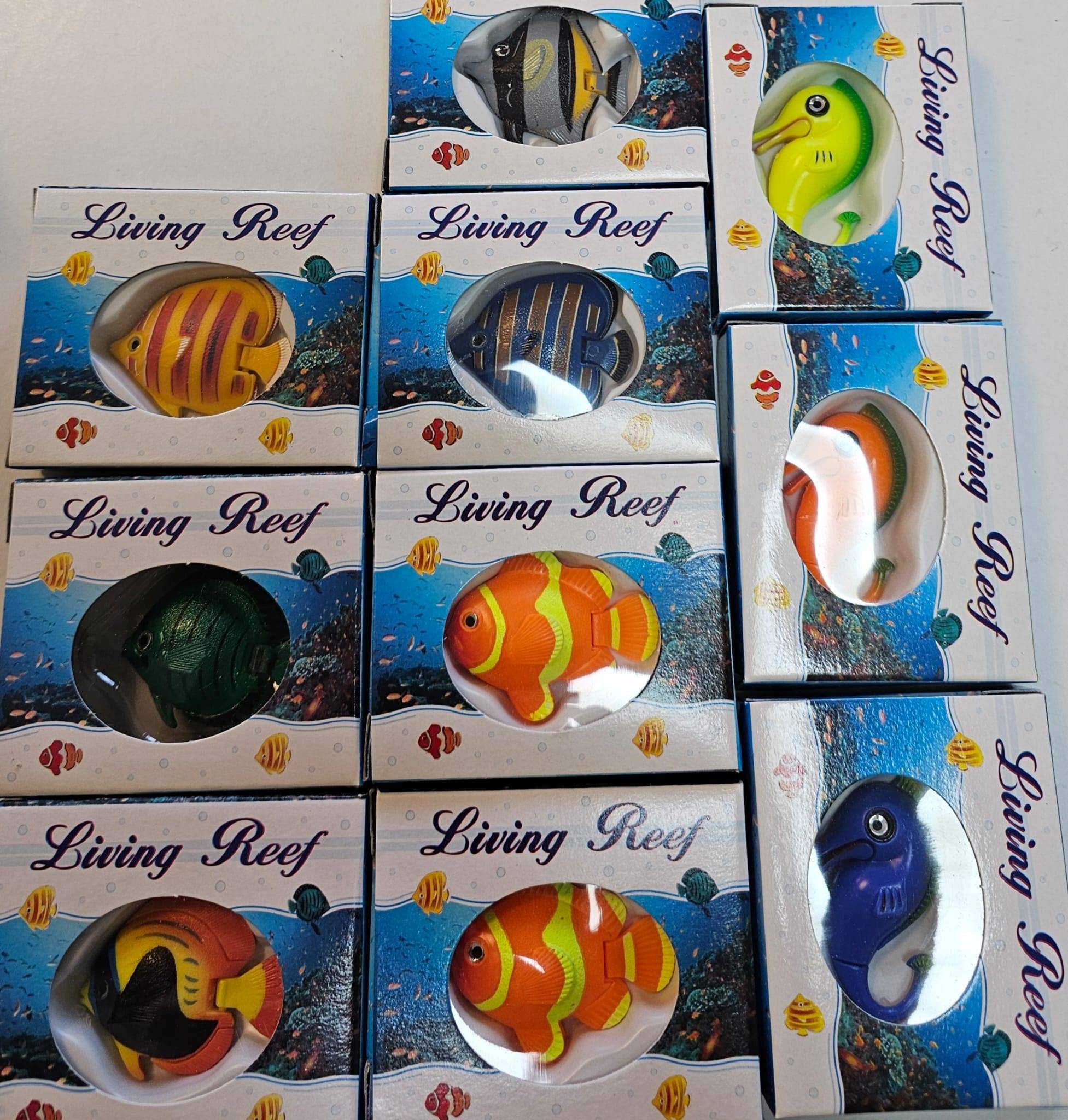 7334 Fische 10-er SET für Wassersäulen und DEKO