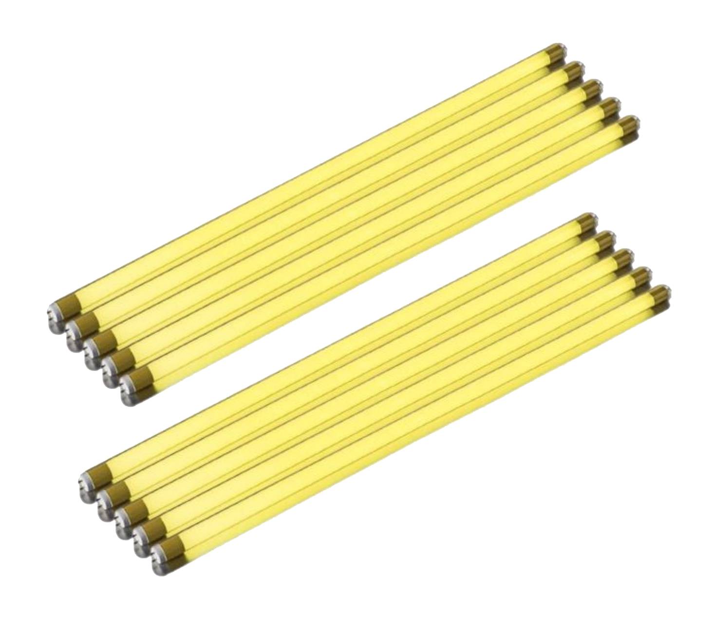 8711 LED Röhre 10erPack 230 Volt 10W T8 150cm 1000Lm Kunststoff Gelb
