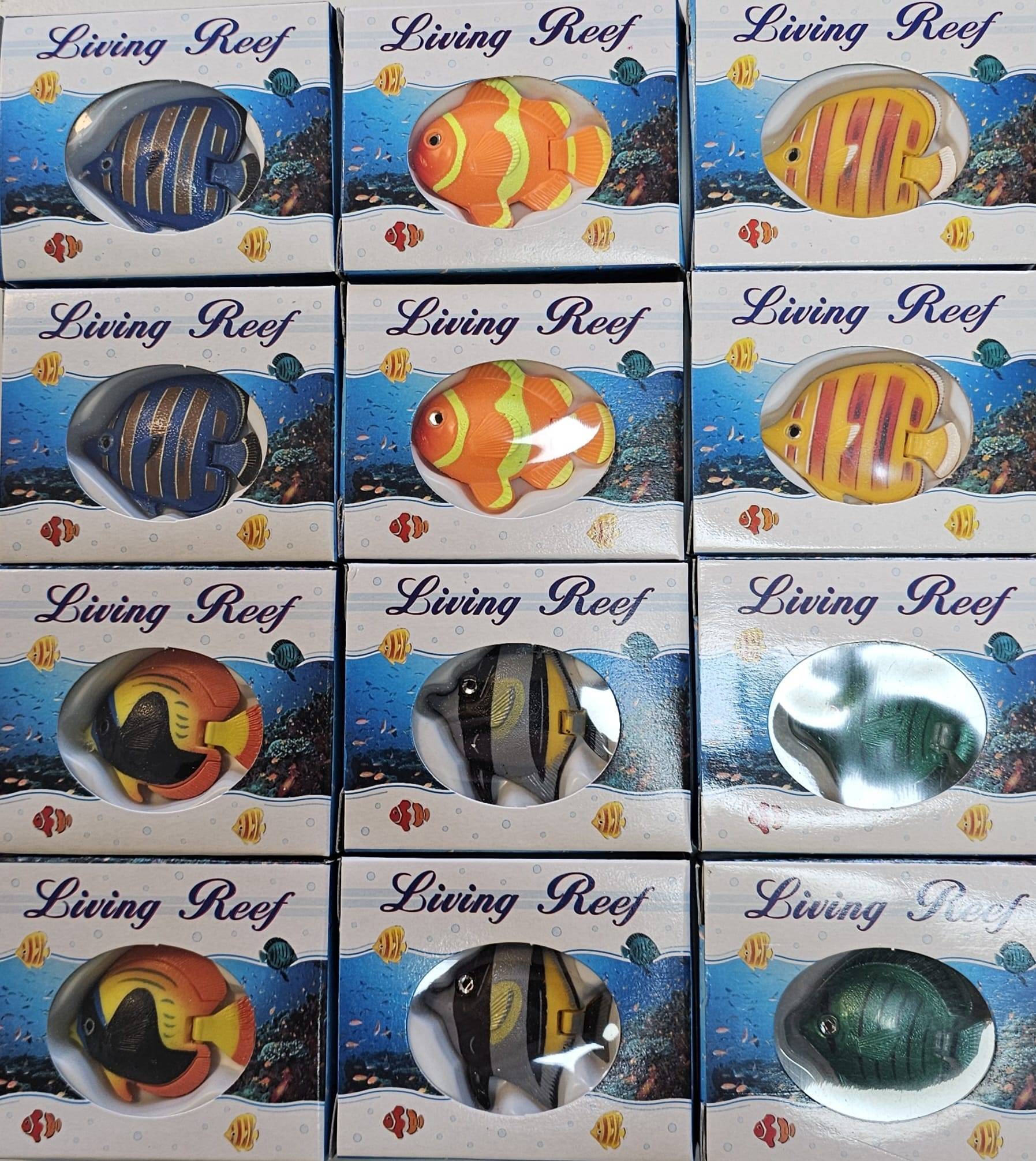 7332 Fische 12er SET für Wassersäulen und DEKO