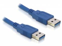 DELOCK USB3.0 Kabel A -> A St/St 0.50m blau Multimedia-Technik USB-Kabel