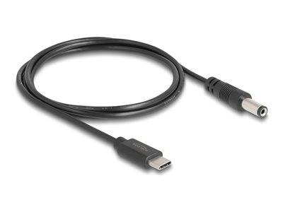 DELOCK Kabel USB Power USB Type-C > DC 5,5 x 2,1mm St 1m Multimedia-Technik USB-Kabel