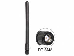 DELOCK ZigBee Antenne RP-SMA 2dBi starr Multimedia-Technik Wireless Network