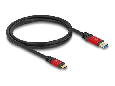 DELOCK USB 10 Gbps Kabel USB Type-A St. zu USB Typ-C St. 1m Multimedia-Technik USB-Kabel