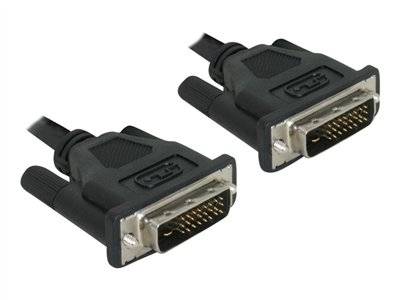 DELOCK DVI Kabel DVI(24+1) -> St/St 0.50m N Multimedia-Technik DVI-Kabel