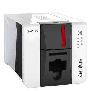 Weiß-schwarzer Evolis „Zenius