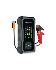 Sandberg Active TirePump 10000 - Powerbank / Starthilfekabel - Li-Ion - 10000 mAh - 37 Wh - 800 A - 2 Ausgabeanschlussst