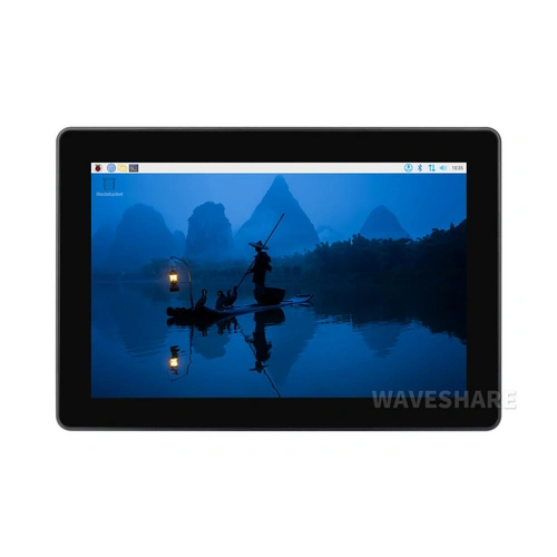 Waveshare HMI Touchdisplay für Raspberry Pi, 10,1 Zoll IPS, 1280×800, VESA, 5MP Kamera, Netzteil, 5V Waveshare HMI Touchdisplay für Raspberry Pi, 10,1 Zoll IPS, 1280×800, VESA, 5MP Kamera, Netzteil, 5V