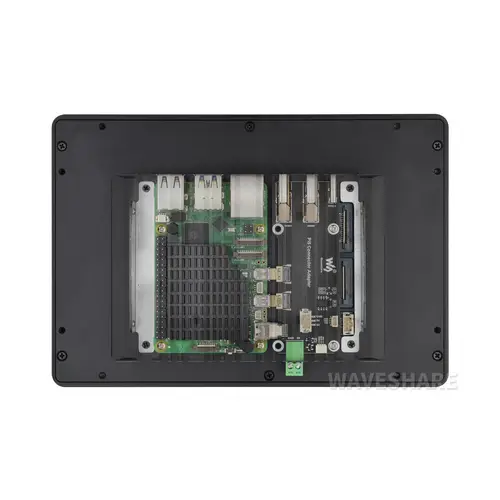 Waveshare HMI Touchdisplay für Raspberry Pi, 10,1 Zoll IPS, 1280×800, VESA, 5MP Kamera, Netzteil, 5V Waveshare HMI Touchdisplay für Raspberry Pi, 10,1 Zoll IPS, 1280×800, VESA, 5MP Kamera, Netzteil, 5V