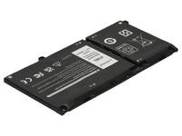 Zwei schwarze wiederaufladbare Batterien, gestapelt in einem Winkel auf weißem Hintergrund dargestellt.