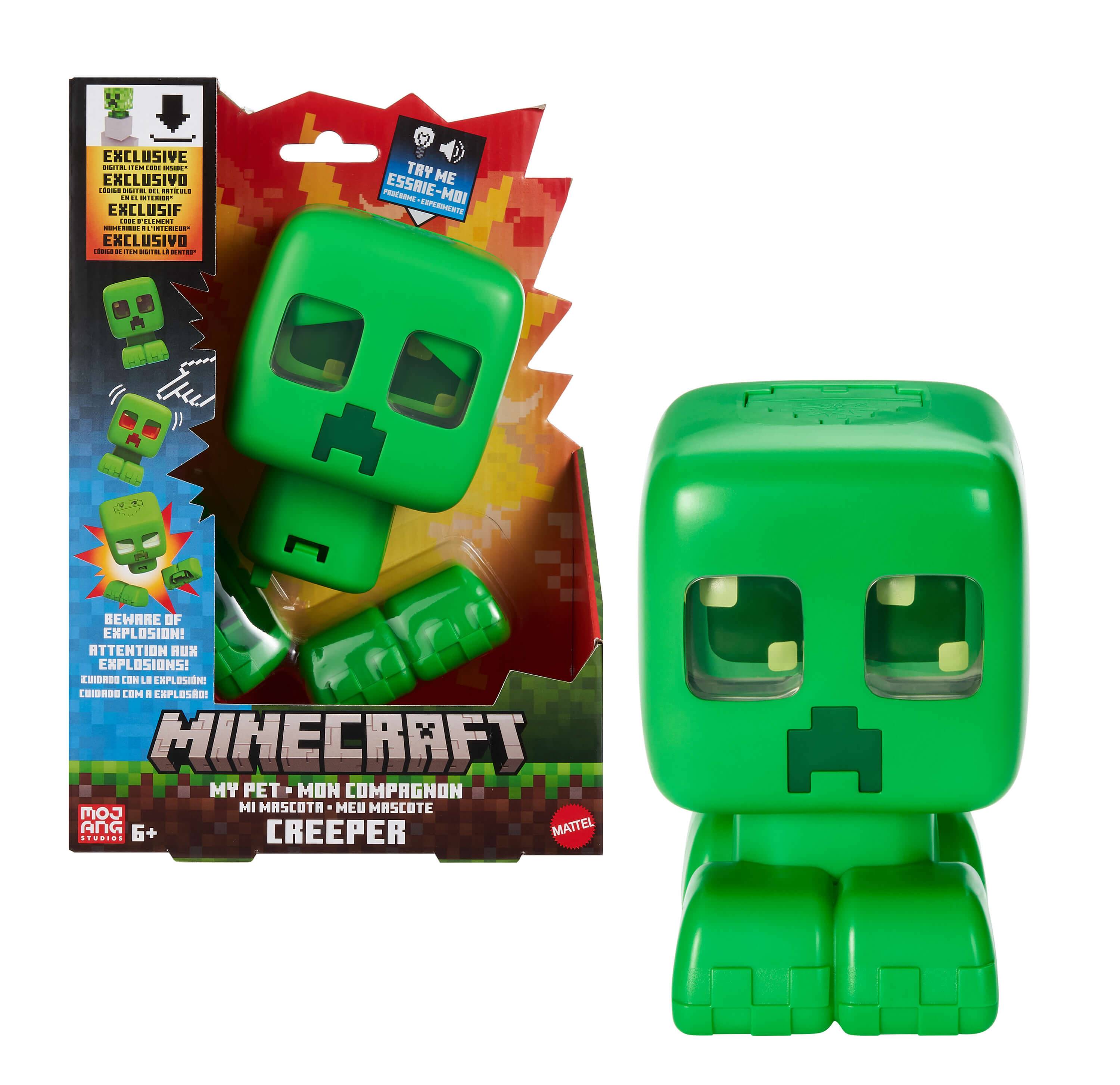 Mattel JGX49 - Minecraft My Pet Creeper