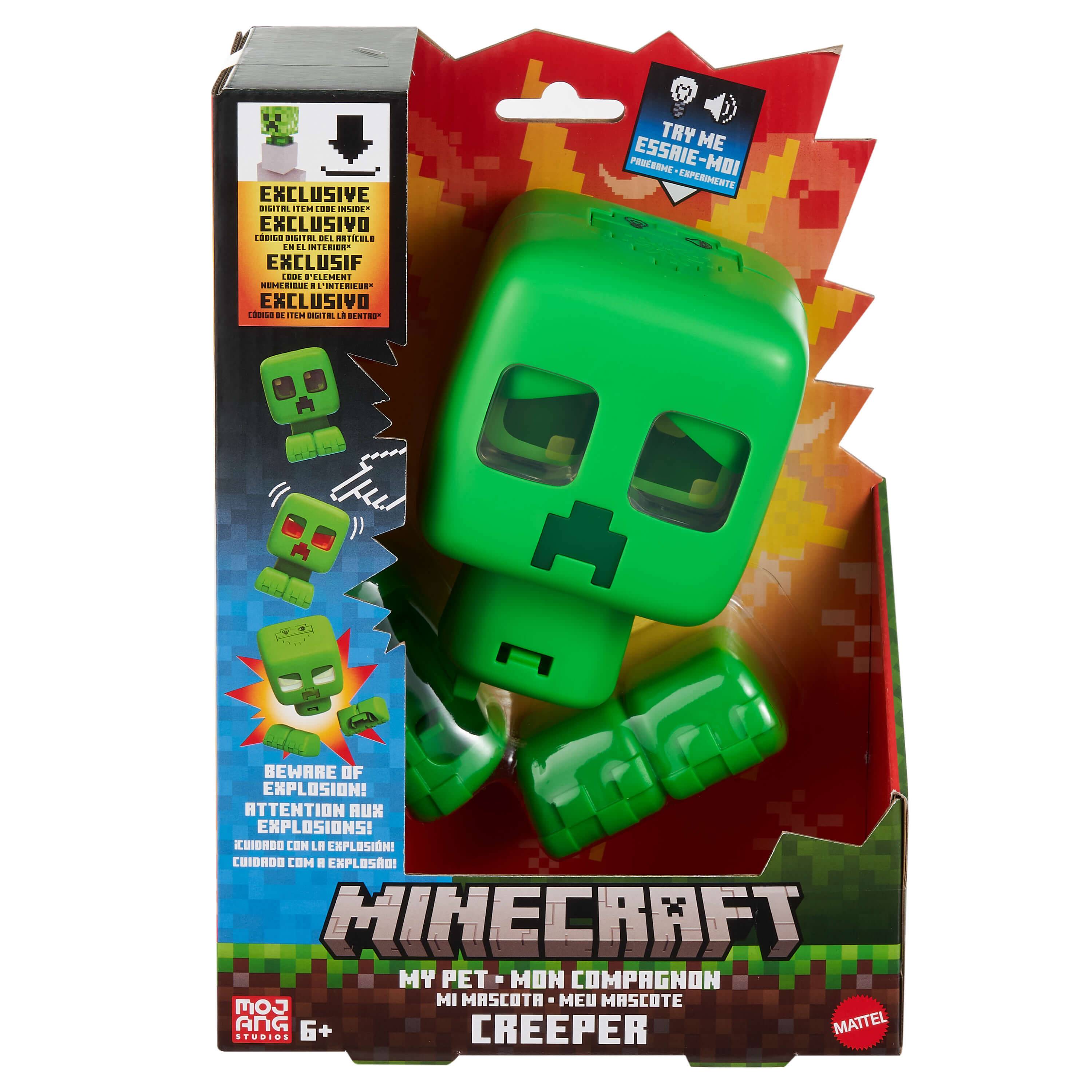 Mattel JGX49 - Minecraft My Pet Creeper