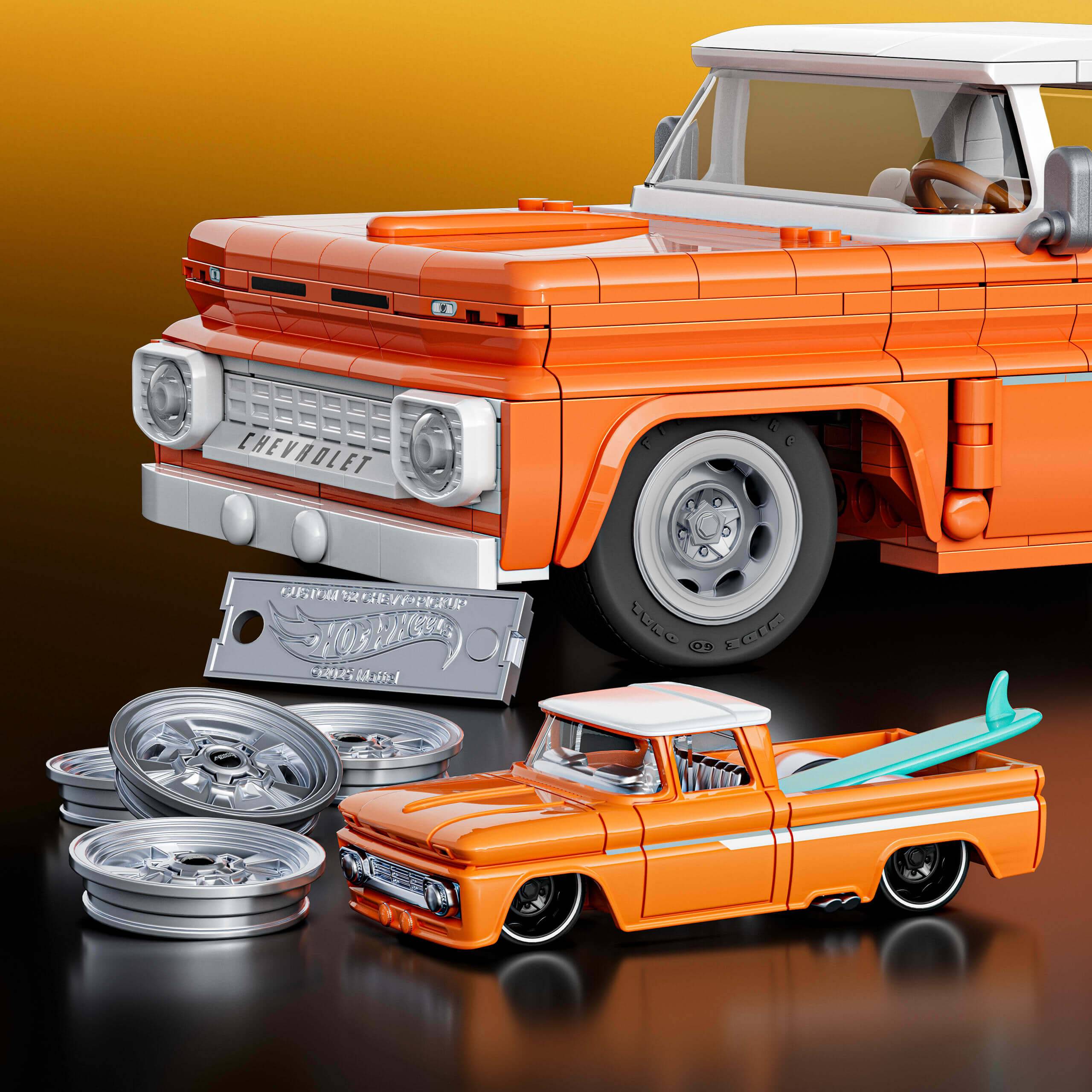 Mattel JFT20 - Mattel Brick Shop HW ELITE SERIES CHEVY