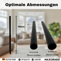 Staubsaugerrohr Nassauger 35mm 2x 50cm Rohr NW 35 für Kärcher A K WD2 WD3 WD4 WD5 WD6 Verlängerungsrohr Saugrohr Verlängerung Kunststoff DN35 Staubsaugerrohr Nassauger 35mm 2x 50cm Rohr NW 35 für Kärcher A K WD2 WD3 WD4 WD5 WD6 Verlängerungsrohr Saugrohr Verlängerung Kunststoff DN35