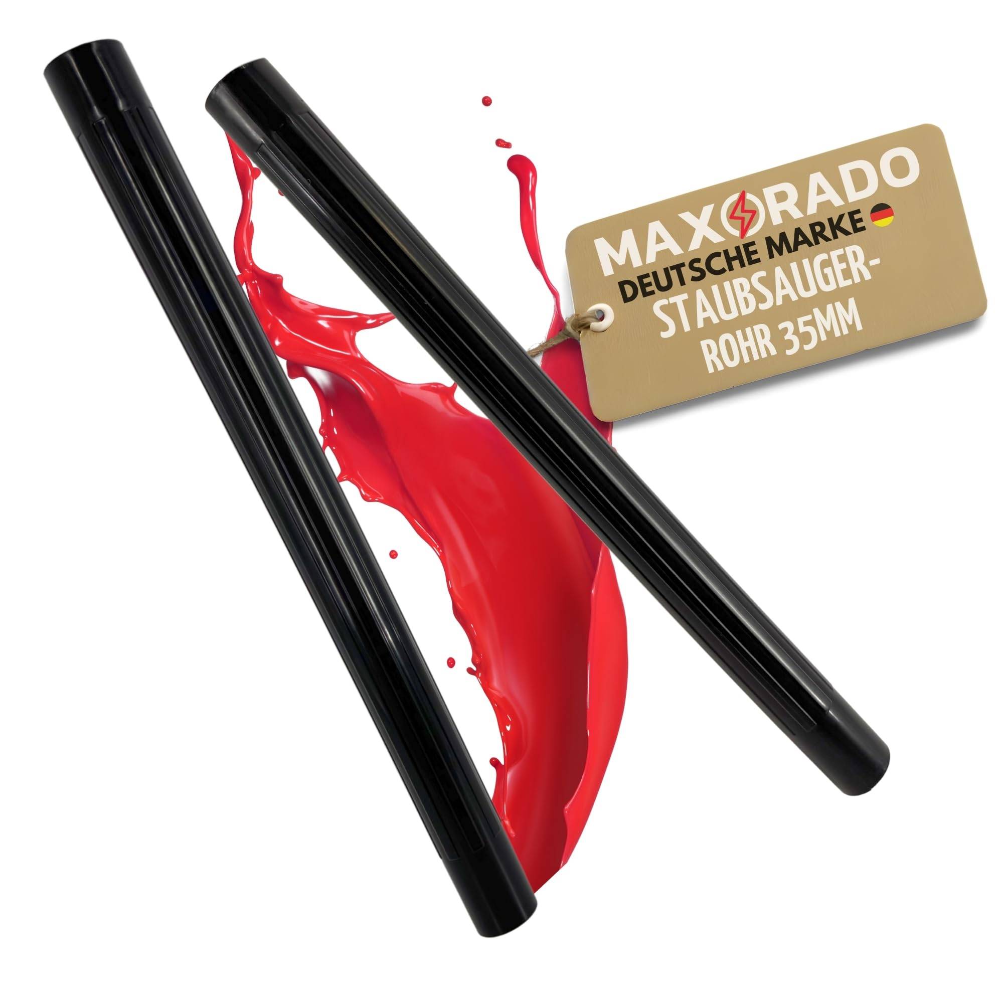 Staubsaugerrohr Nassauger 35mm 2x 50cm Rohr NW 35 für Einhell TC, TE, TP Serie Verlängerungsrohr Saugrohr Verlängerung Kunststoff DN35