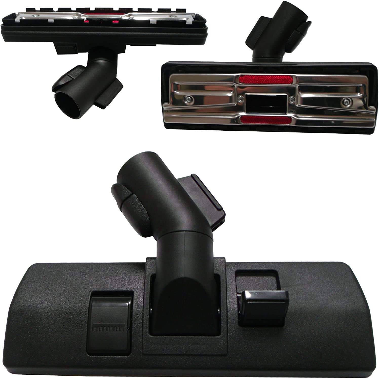 Staubsauger-Rohr Staubsaugerdüse Kombidüse Set Handgriff Staubpinsel kompatibel mit Miele 10275580 9265991 9265990 uvm.