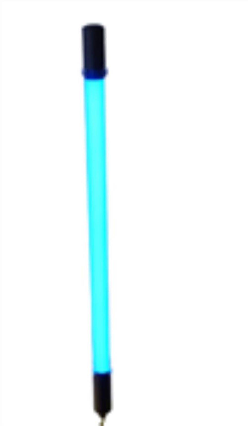 8907 LED Slim Leuchtstab 123cm Ø30mm Kunst-Röhre Blau