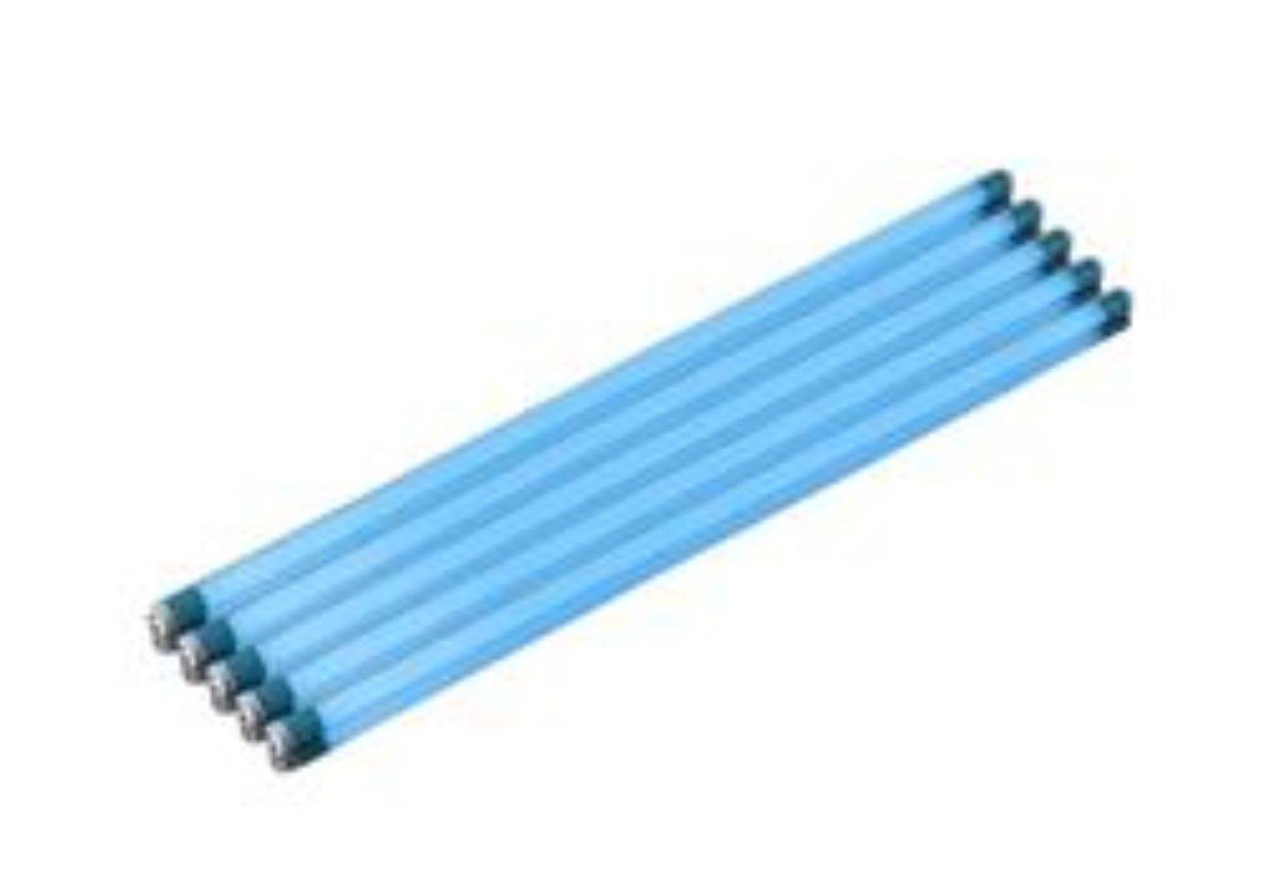 8947 LED Röhre 230 Volt 5er Pack 9W T8 60cm 1000 Lm Kunststoff Türkis