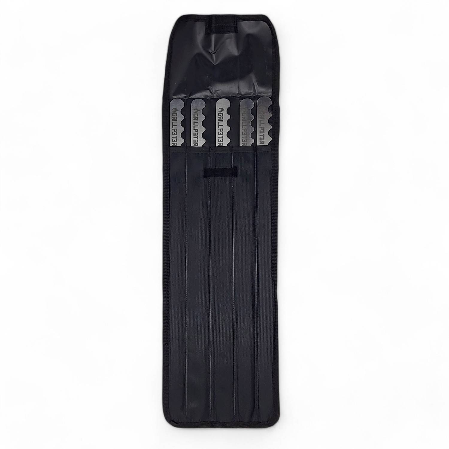 Grillpeter Schaschlikspieße Adana Spieße 2mm Edelstahl 60 cm Gravur