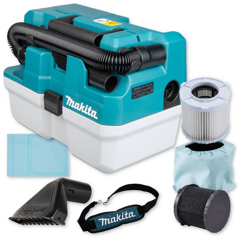 Makita Akku-Staubsauger 40V max. XGT VC013GLZ03 L Klasse + Zubehör