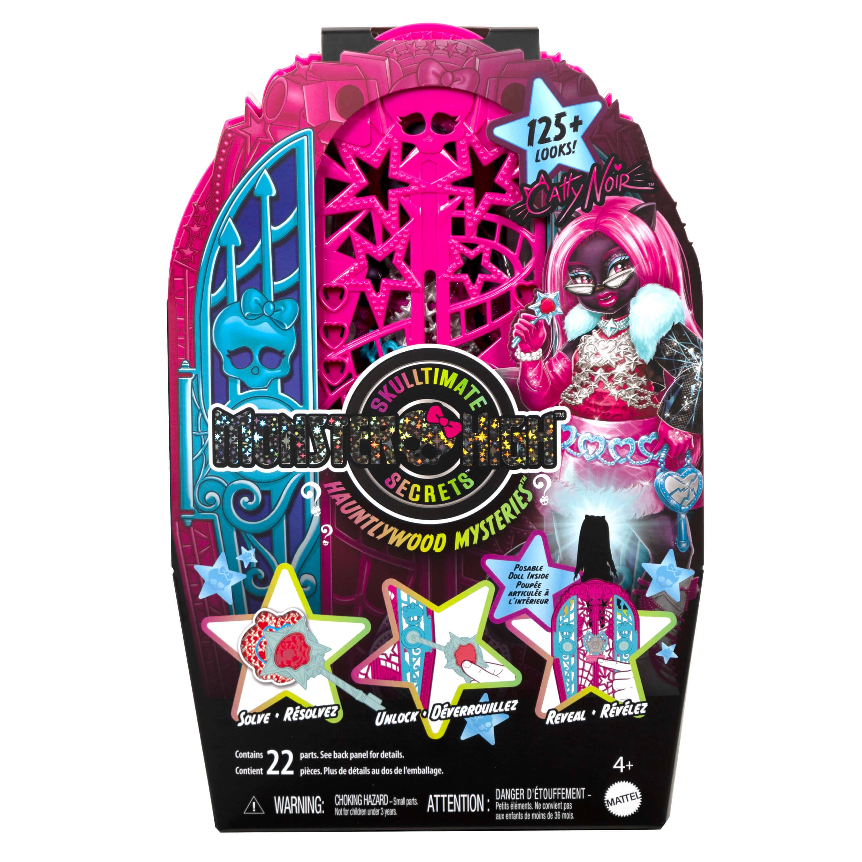 Mattel JBG82 - Monster High Verborgene Schätze Catty Puppe
