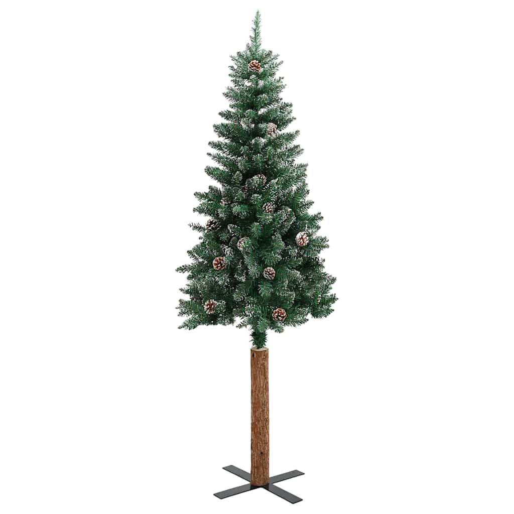 vidaXL Schlanker Weihnachtsbaum Grün 150 cm