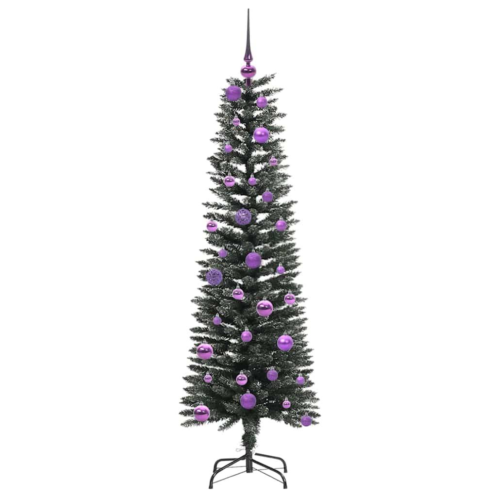 vidaXL Künstlicher Weihnachtsbaum mit 150 LEDs mit Ständer Grün 150 cm