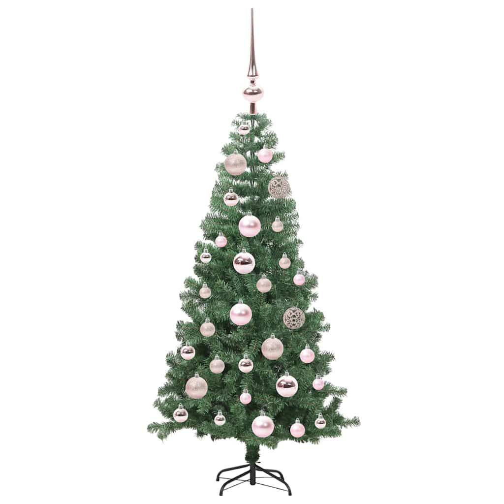 vidaXL Weihnachtsbaum Grün 120 cm PVC