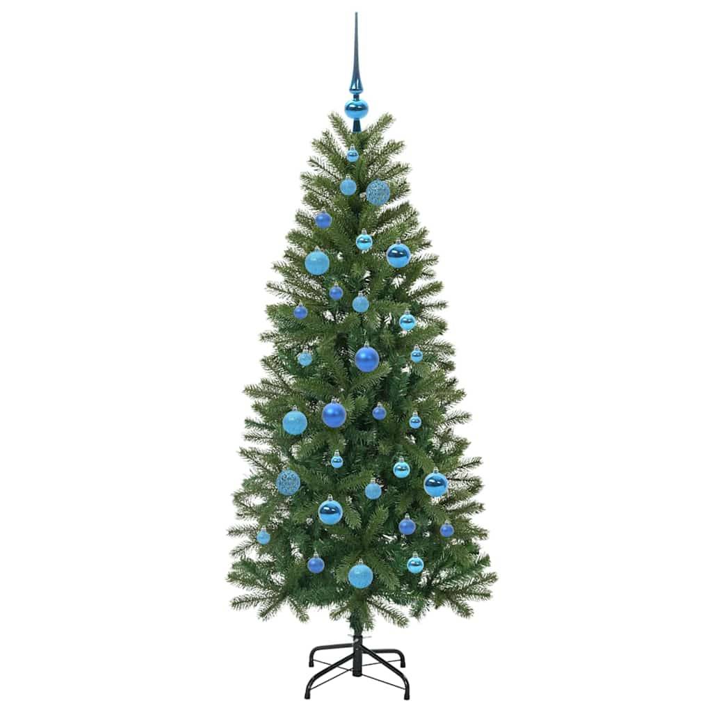 vidaXL Künstlicher Weihnachtsbaum Grün 150 cm PE und PVC
