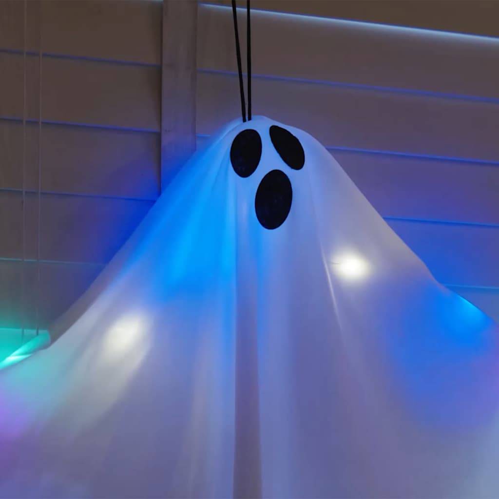 vidaXL Hängender Halloween Geist 3 pcs Weiß 52 x 62 cm Polyester