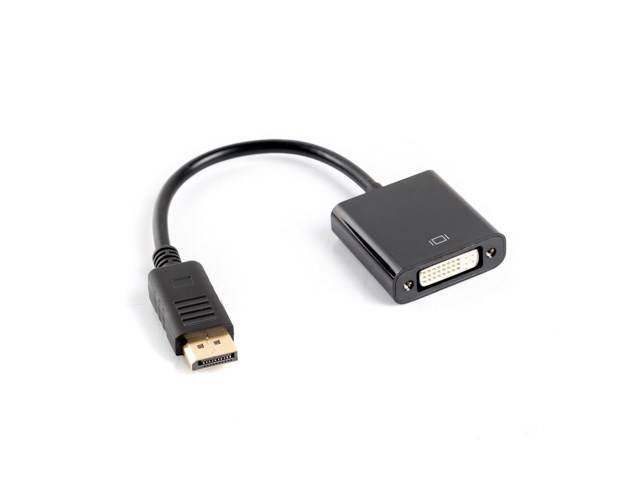 LANBERG Displayport (M)V1.2->DVI-I(F)(24+5)Dual-Link-Adapter Multimedia-Technik Displayport-Kabel