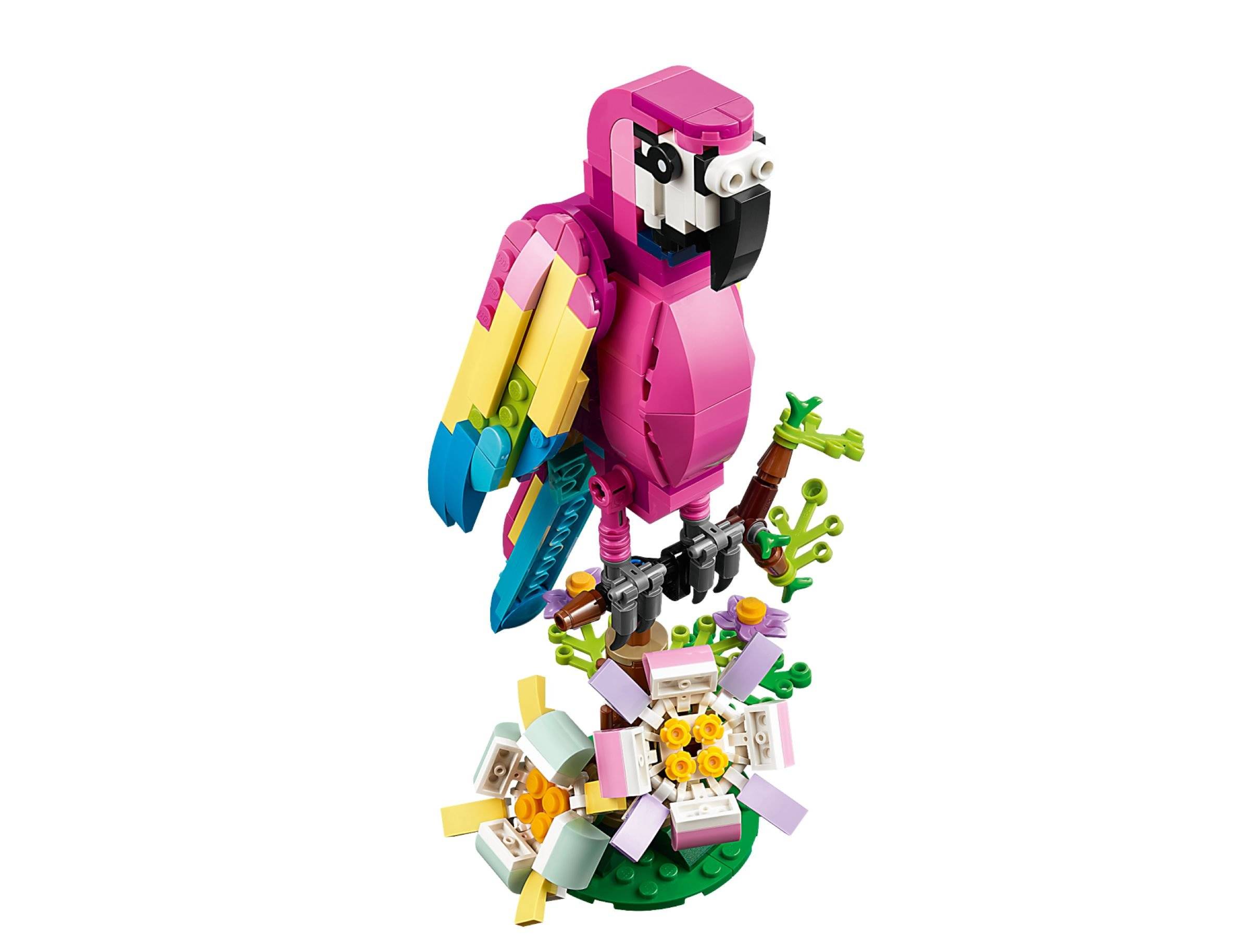 LEGO® Creator 3-in-1 31144 Exotischer pinkfarbener Papagei